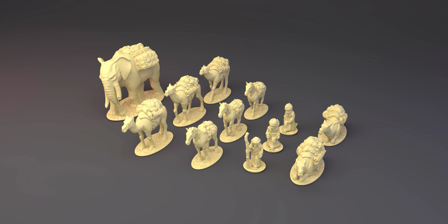 Araby Army By Green Skin Miniatures - 10mm Miniatures