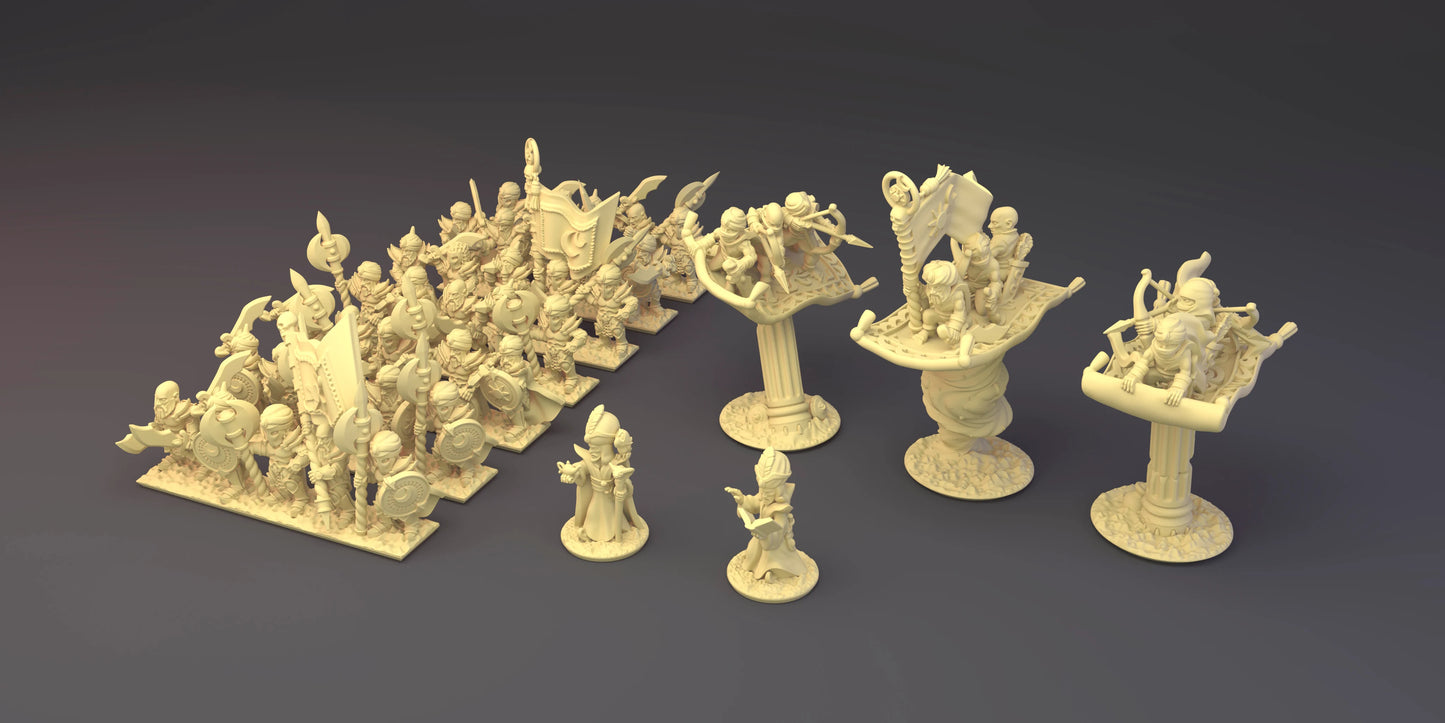 Araby Army By Green Skin Miniatures - 10mm Miniatures