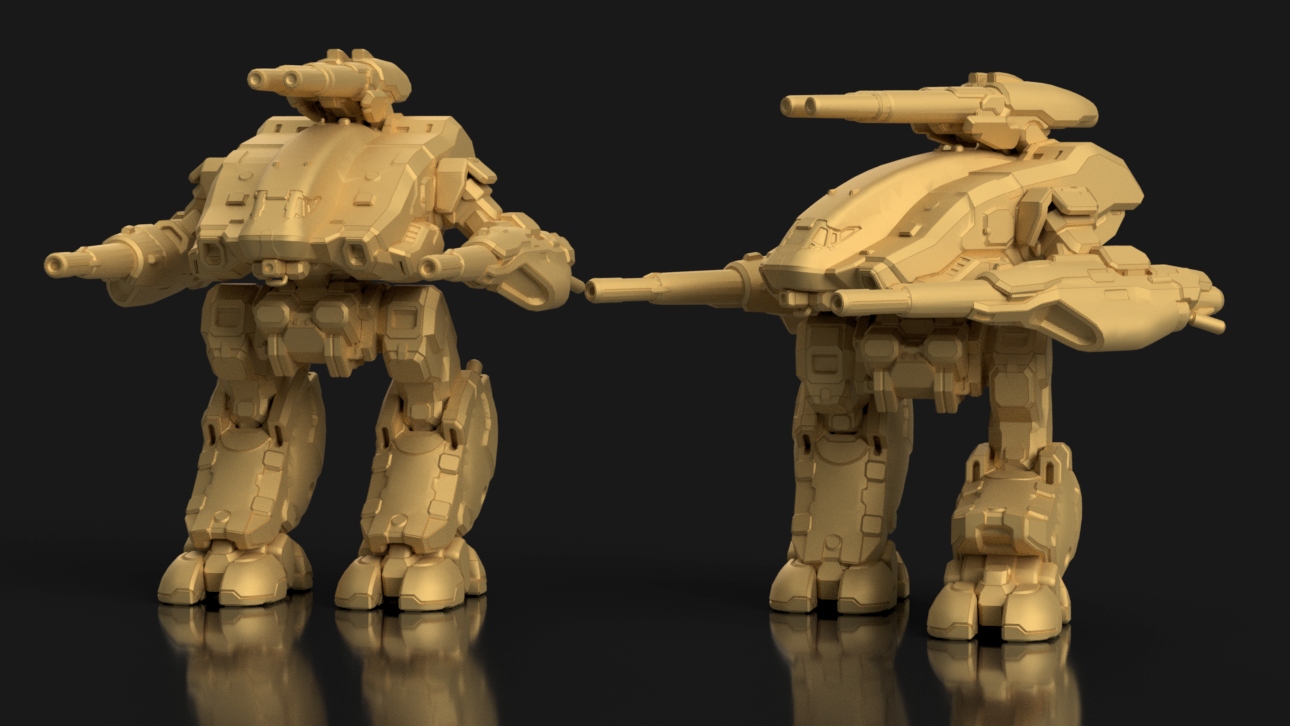 Stone Rhino Behemoth BHN-6H - Alternate Battletech Model