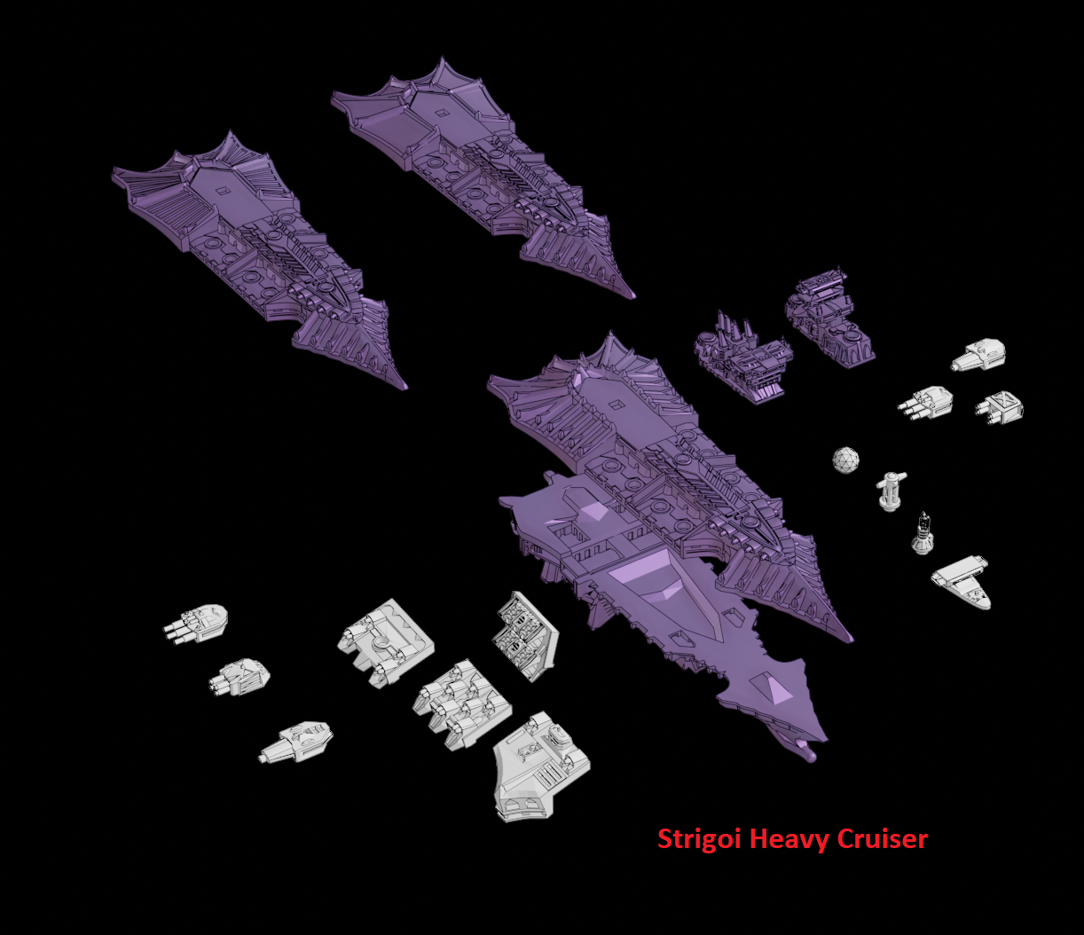 Strigoi class cruiser Tartarus Fleet - Nofixedforge