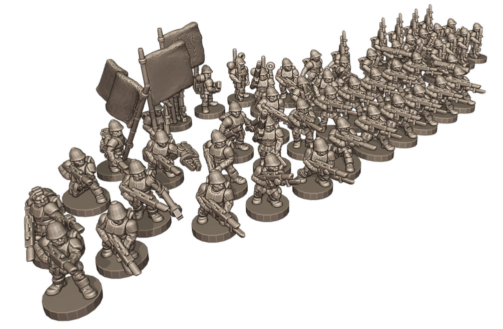 Britannica Imperialis Infantry - 6mm/8mm Epic - Wakes Emporium