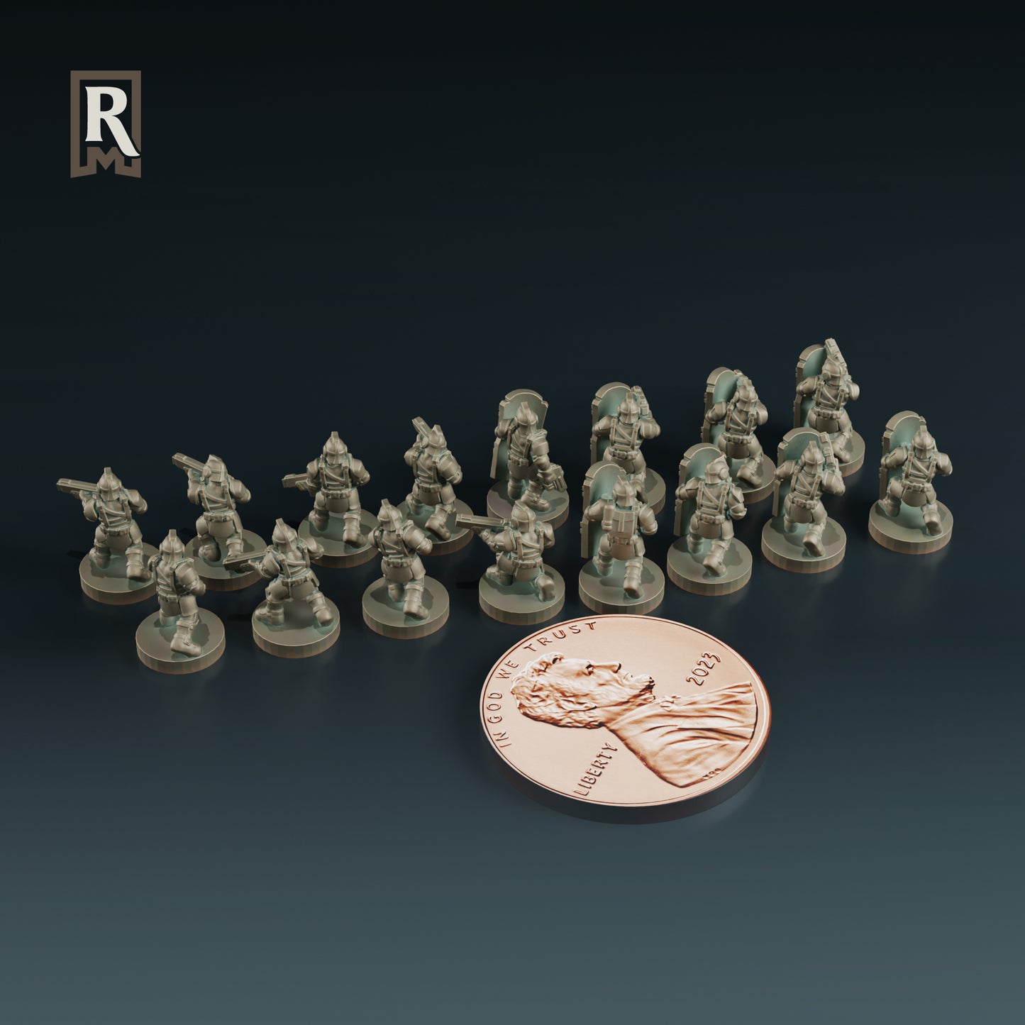 SciFi Assault troopers - 6mm/8mm - Resinant Miniatures