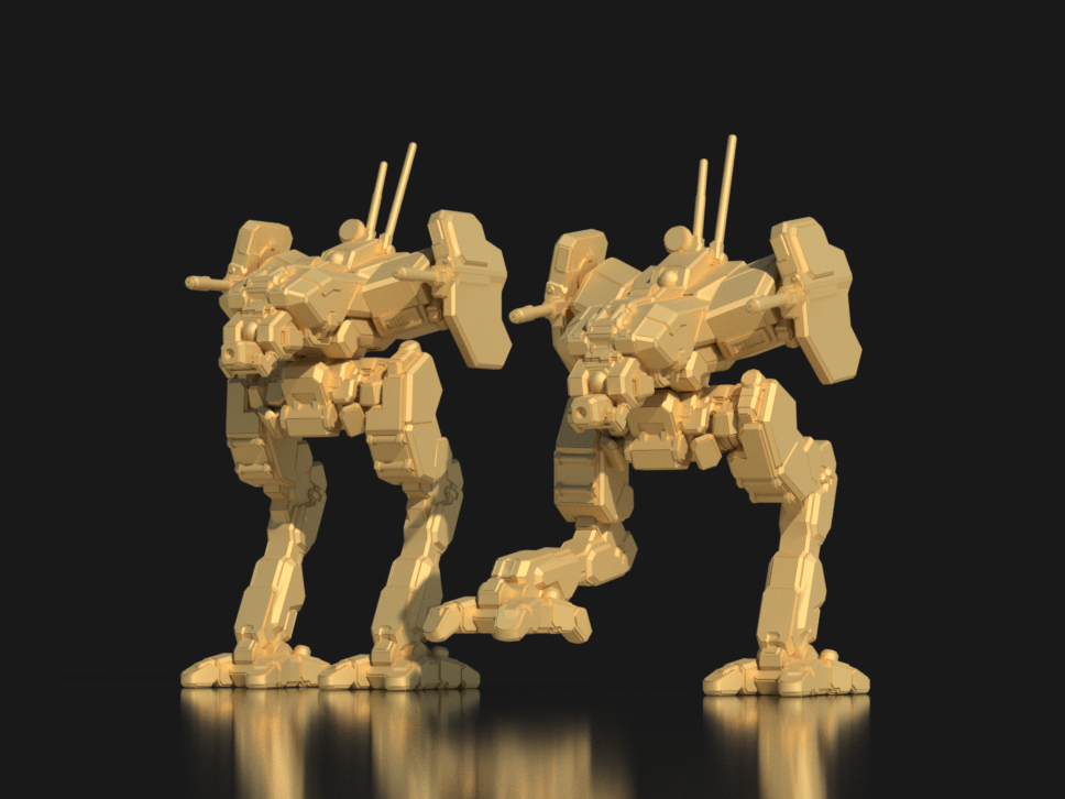 Locust 1V - Alternate Battletech Model – AfterDark Prints