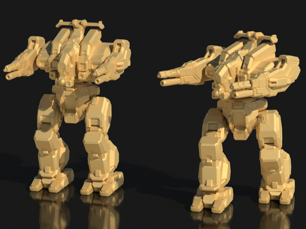 Rifleman3N - Alternate Battletech Model – AfterDark Prints