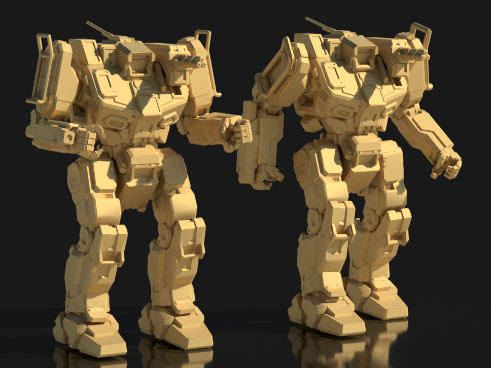 Shadowhawk 2H - Alternate Battletech Model