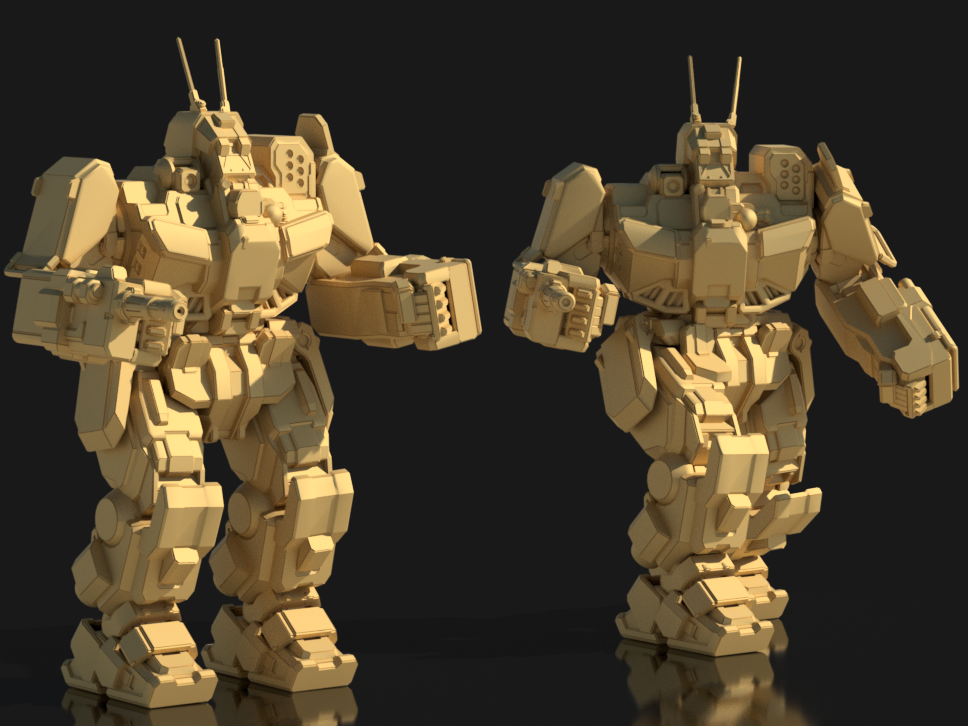 Wolverine 6R - Alternate Battletech Model