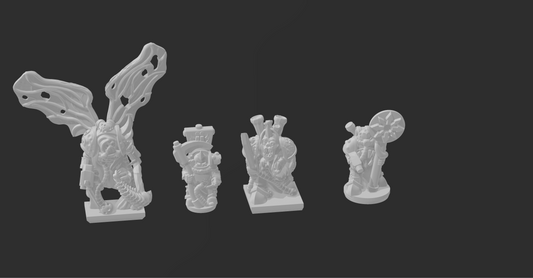 Plague Warriors Characters - 6mm/8mm