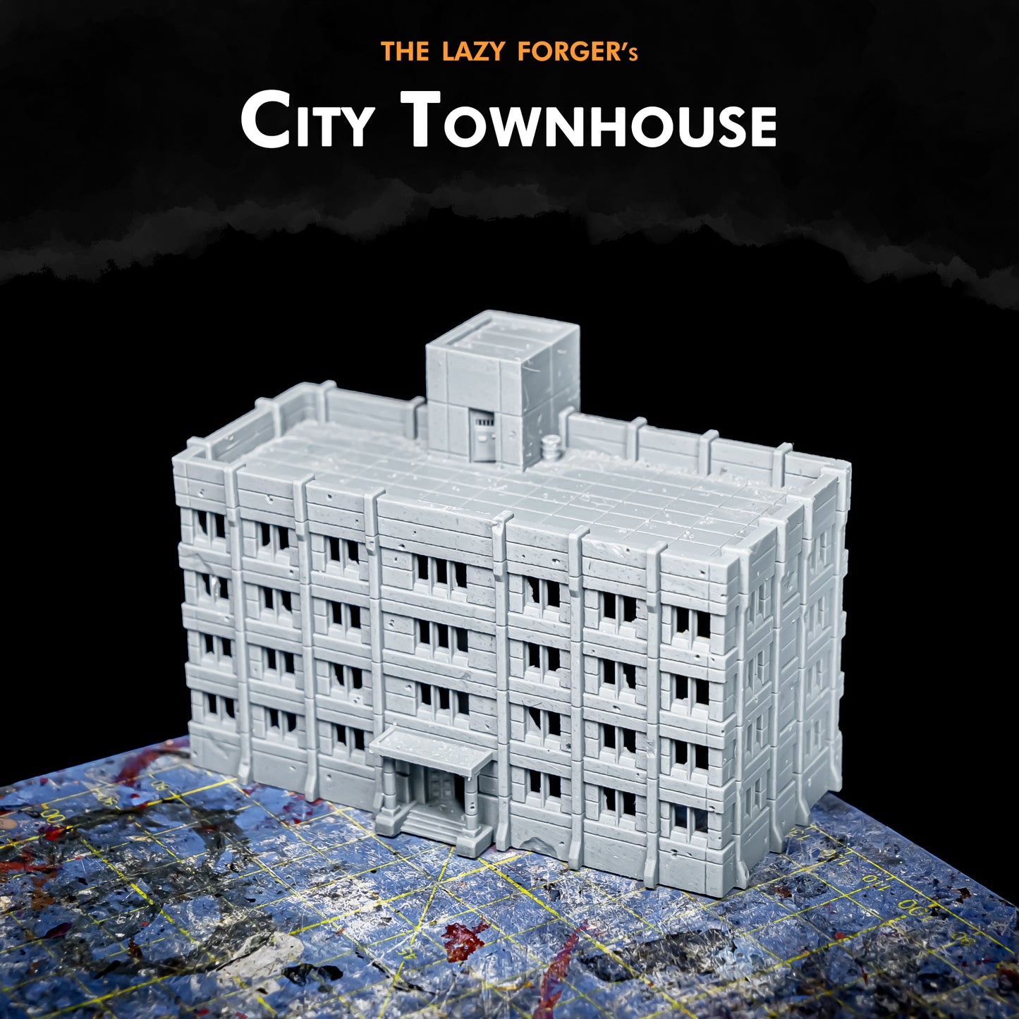 City townhouse  - Miniature Terrain Set