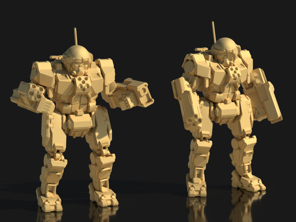 Baltech Commando Commando COM-2D - Alternate Battletech Model – AfterDark Prints