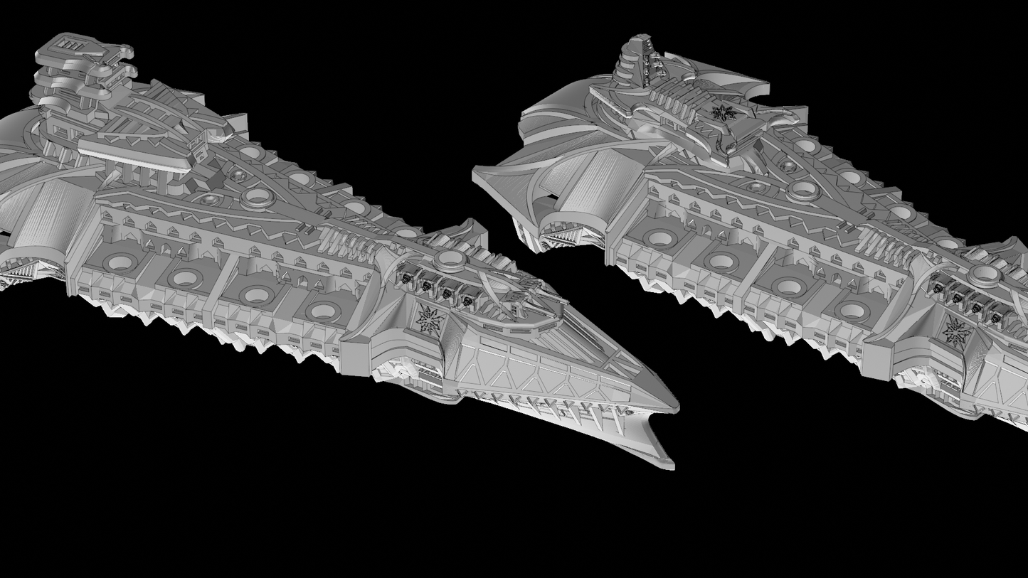 Crypt Class Cruiser Dark Cathedral Fleet - Nofixedforge
