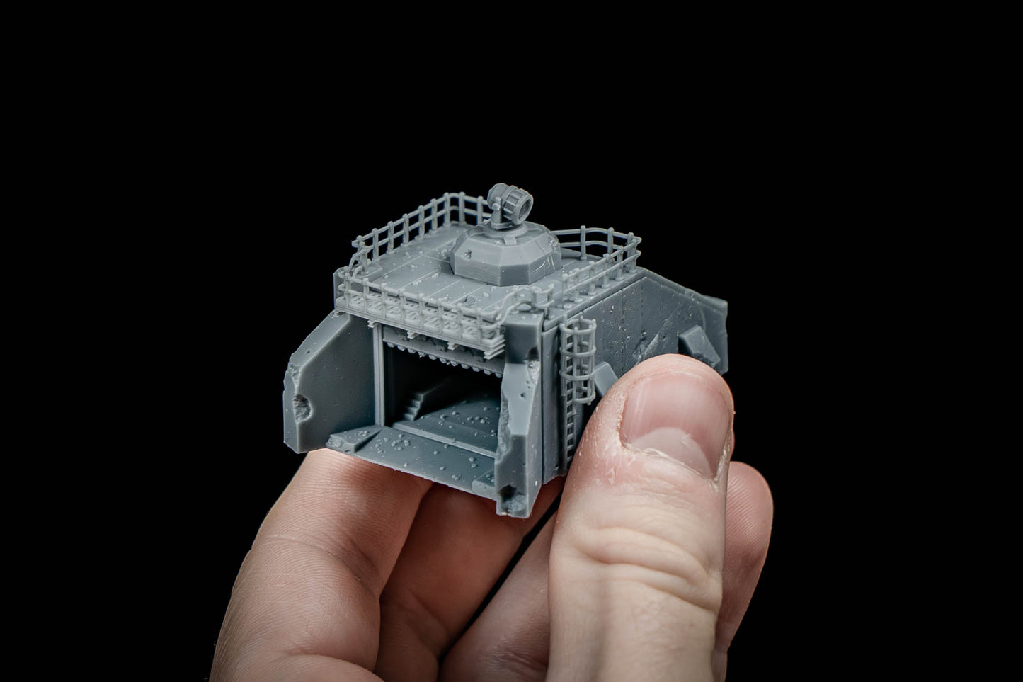 Bunker Entrances - Miniature Terrain Set