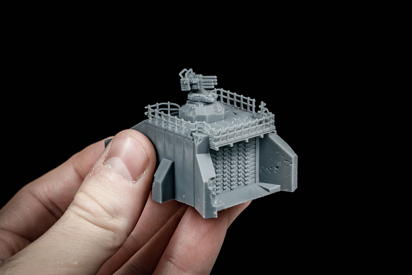 Bunker Entrances - Miniature Terrain Set