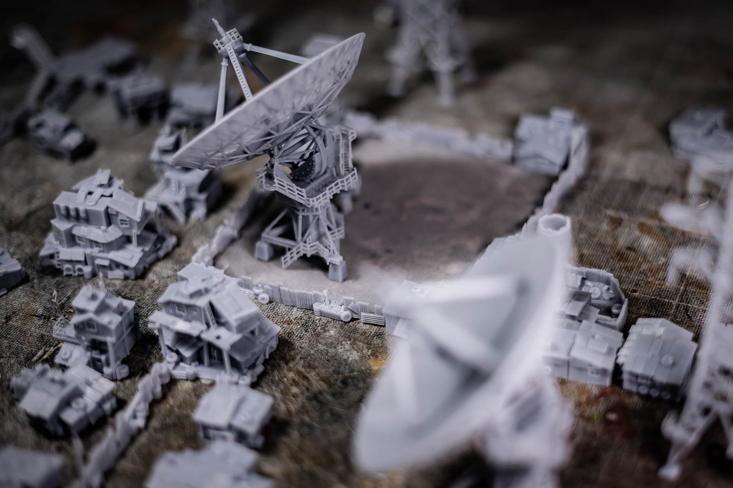 Radio Telescope - Miniature Terrain Set