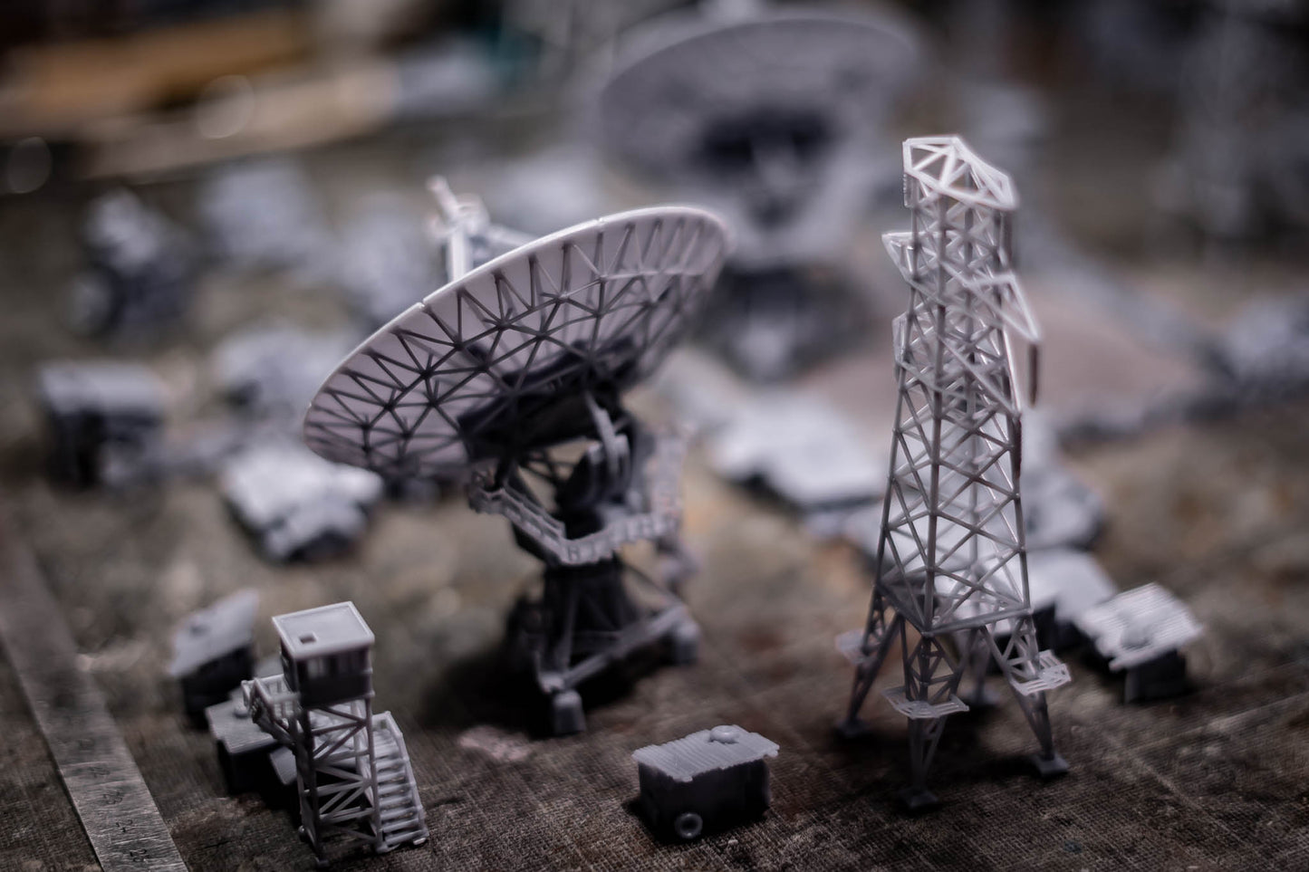 Radio Telescope - Miniature Terrain Set