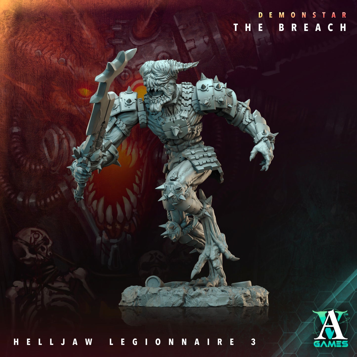 Demonstar The Breach Helljaw Legionnaires - Archvillian Games