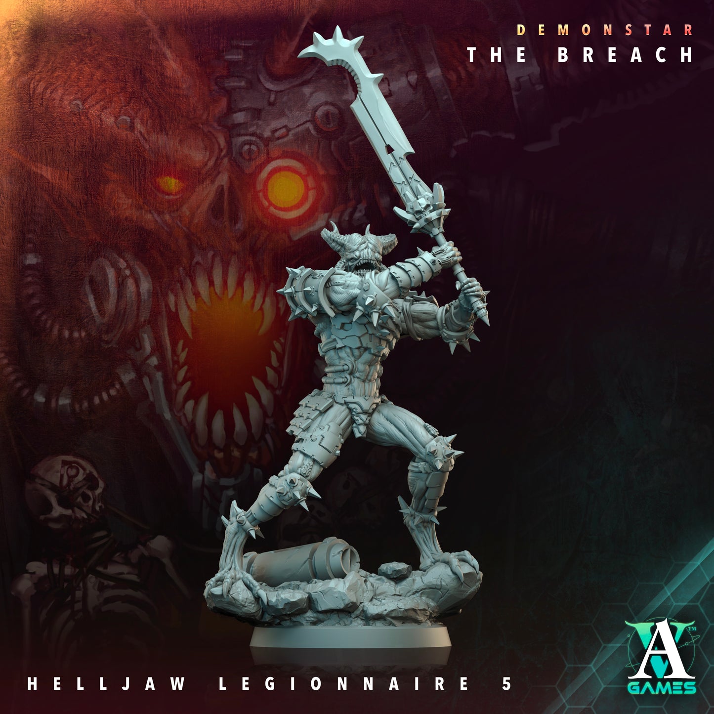 Demonstar The Breach Helljaw Legionnaires - Archvillian Games