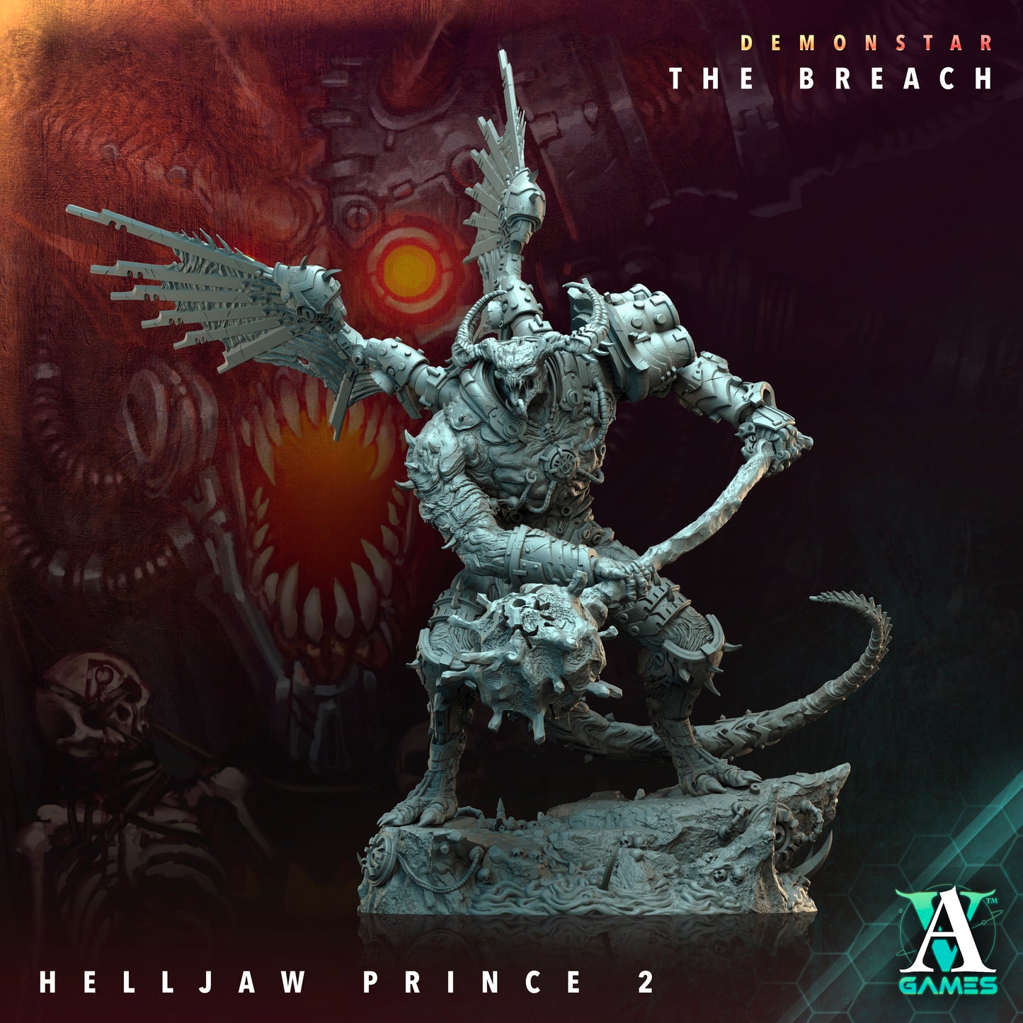 Demonstar The Breach Helljaw Prince - Archvillian Games