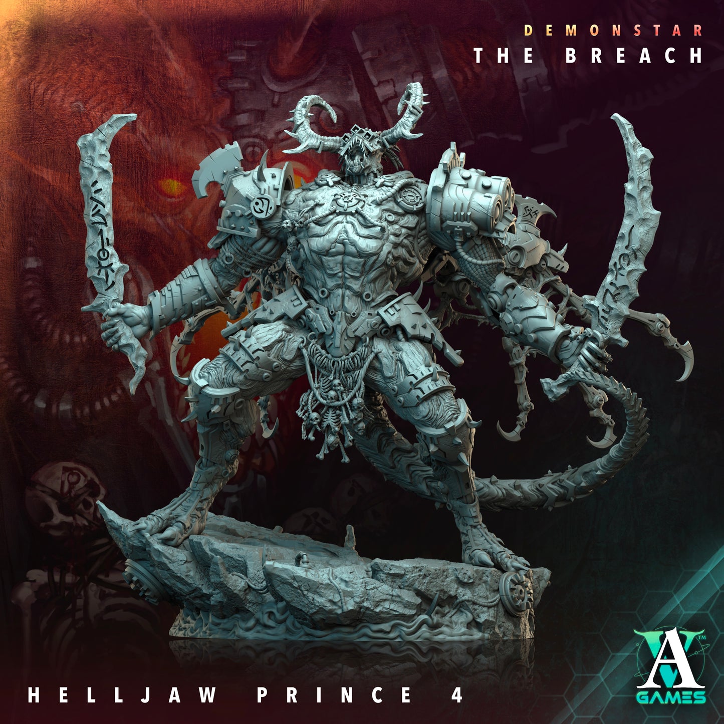 Demonstar The Breach Helljaw Prince - Archvillian Games