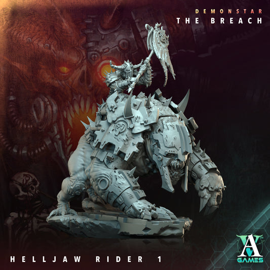 Demonstar The Breach Helljaw Riders - Archvillian Games