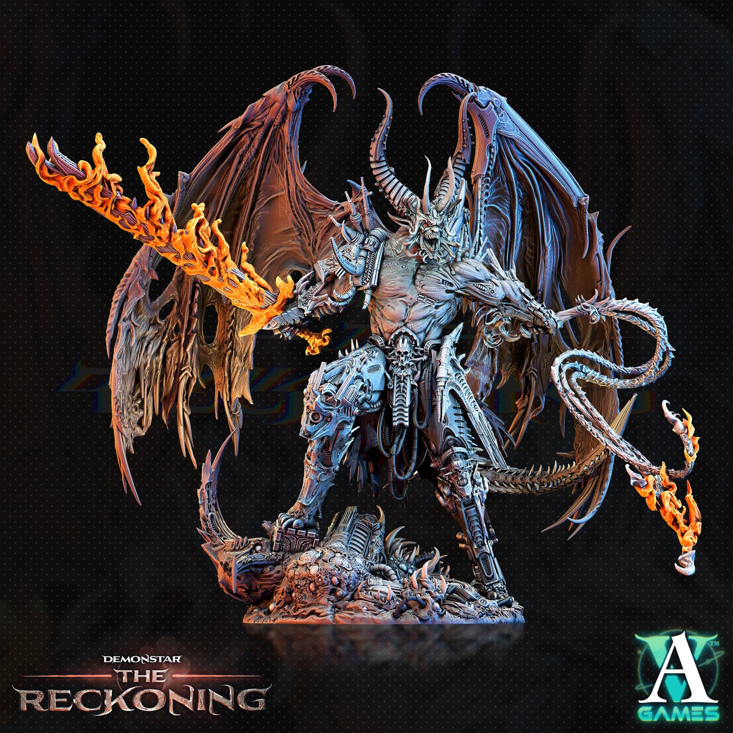 Demonstar The Reckoning Armaros Galactic Chaoslord - Archvillian Games