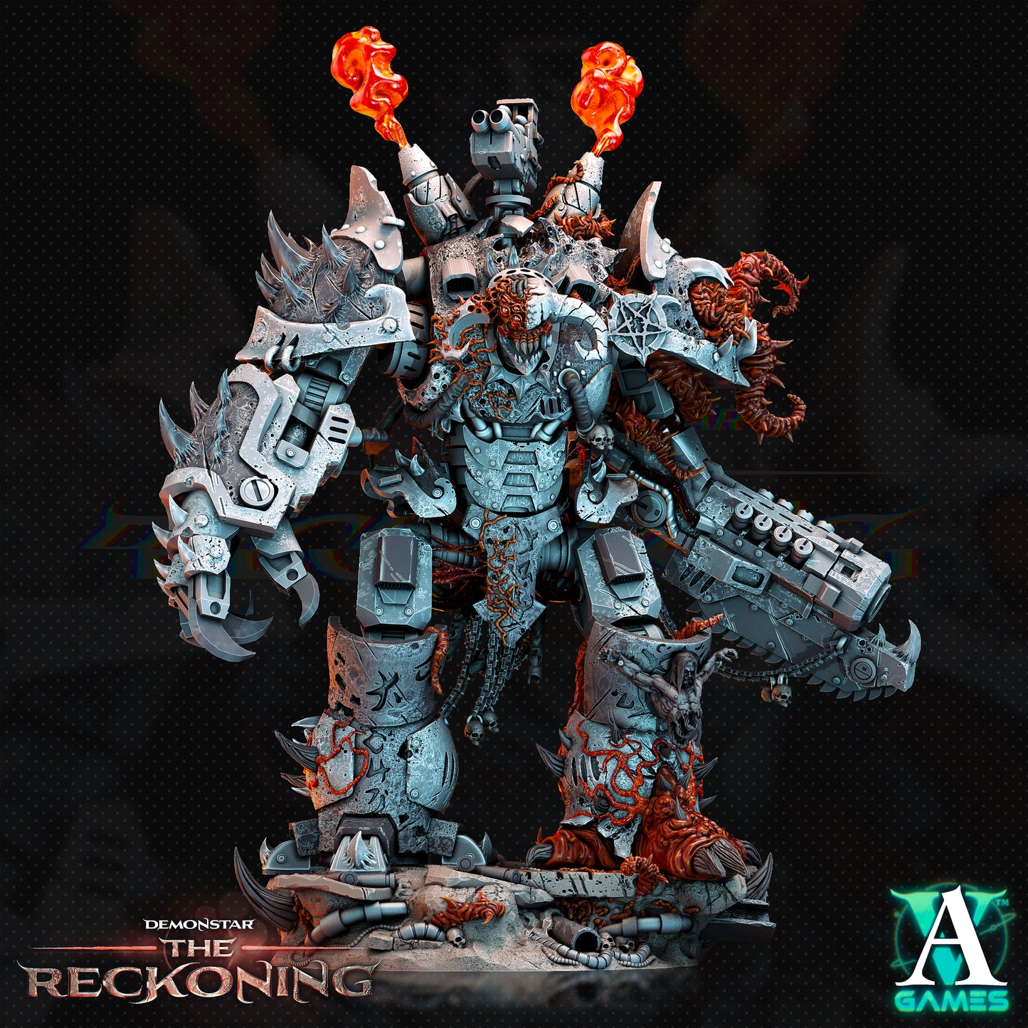 Demonstar The Reckoning Armari Chaosbred Devastators - Archvillian Games