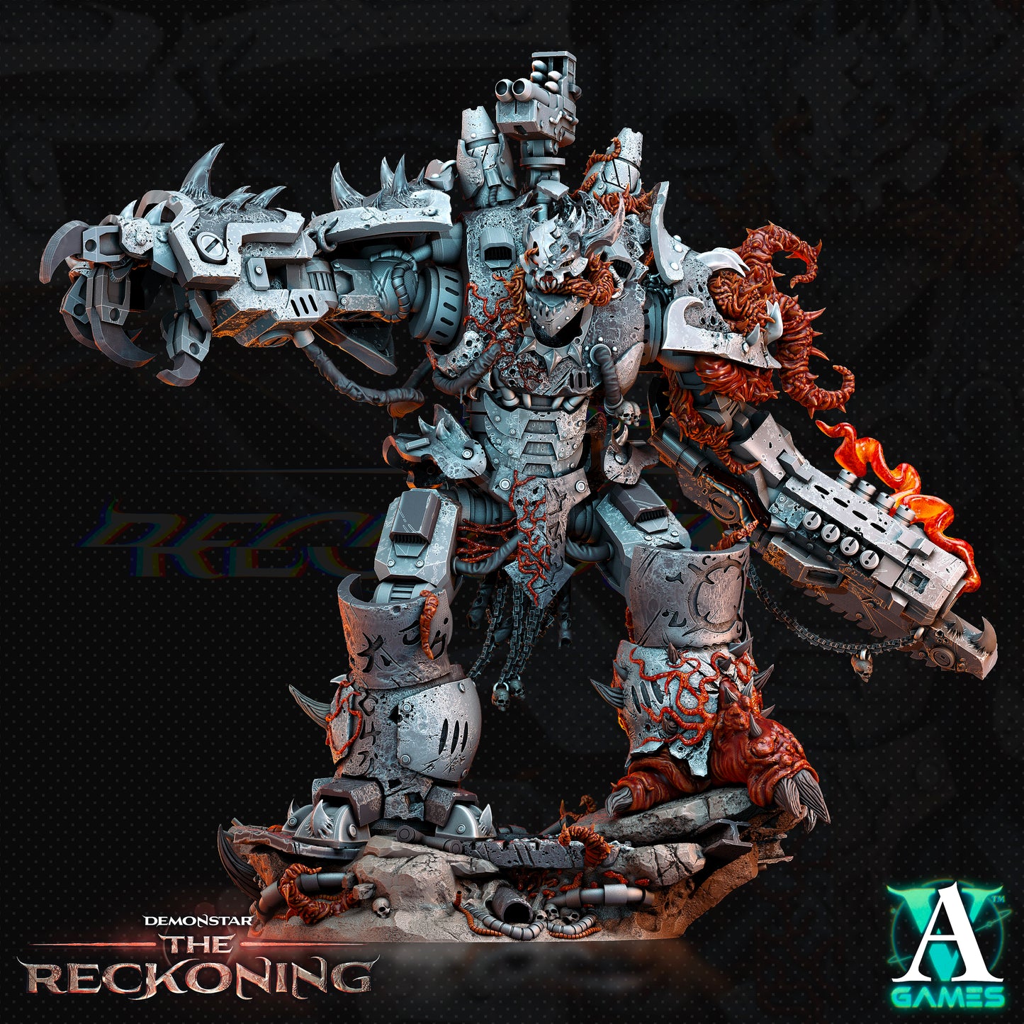 Demonstar The Reckoning Armari Chaosbred Devastators - Archvillian Games