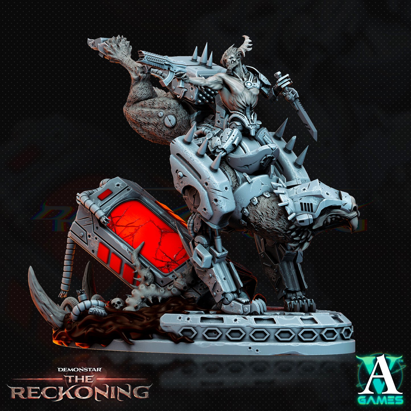 Demonstar The Reckoning Armari Druraka Riders - Archvillian Games