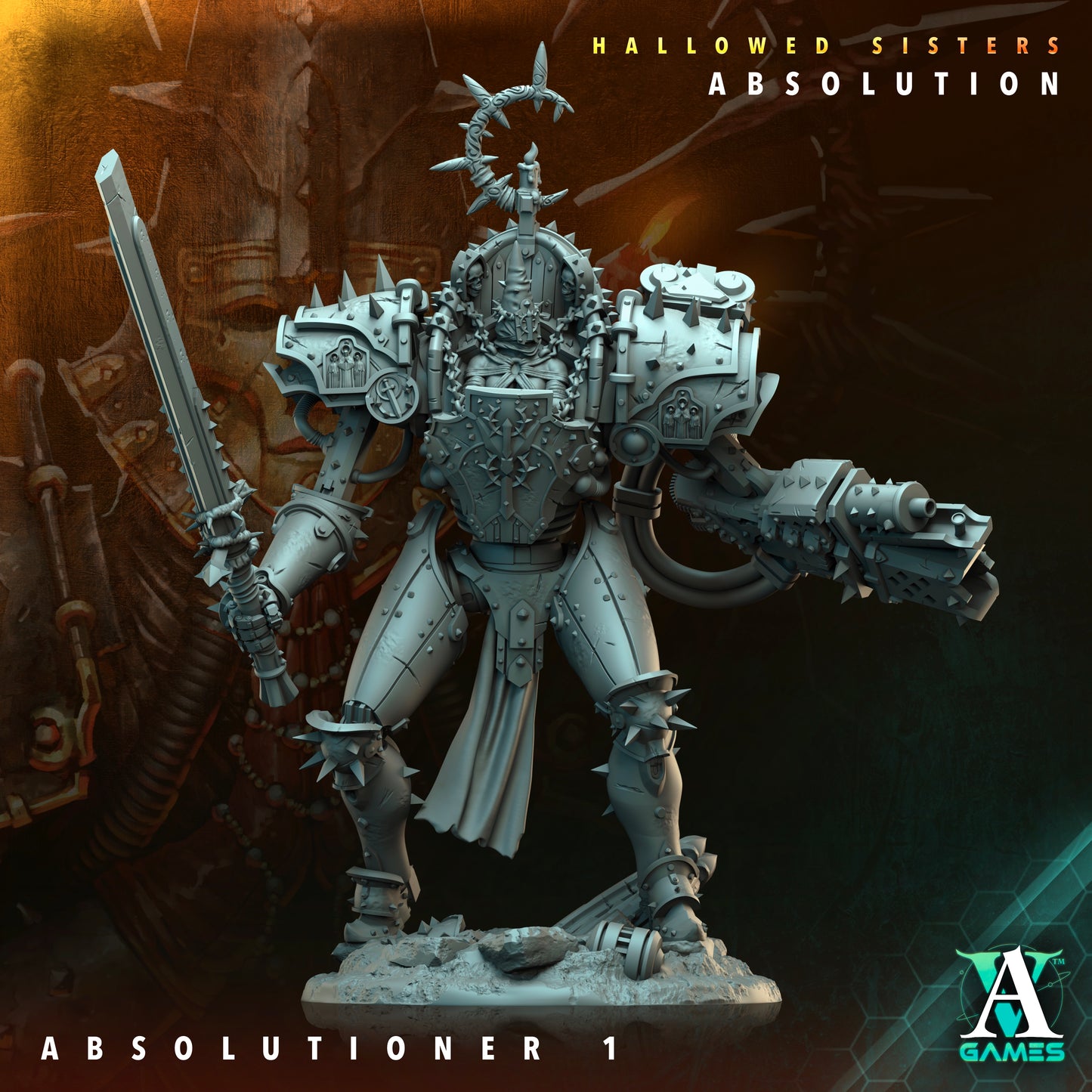 Hallowed Sisters Absolution Absolutioner - Archvillian Games