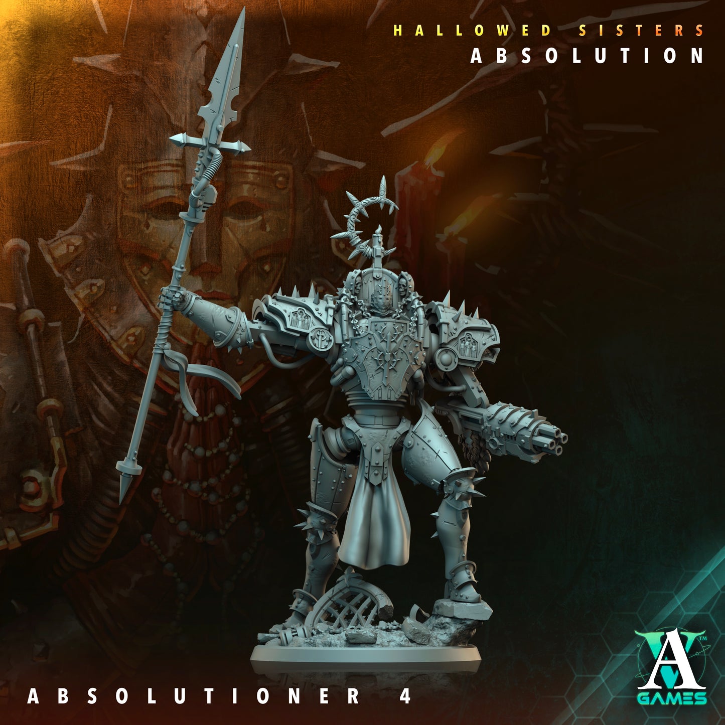 Hallowed Sisters Absolution Absolutioner - Archvillian Games