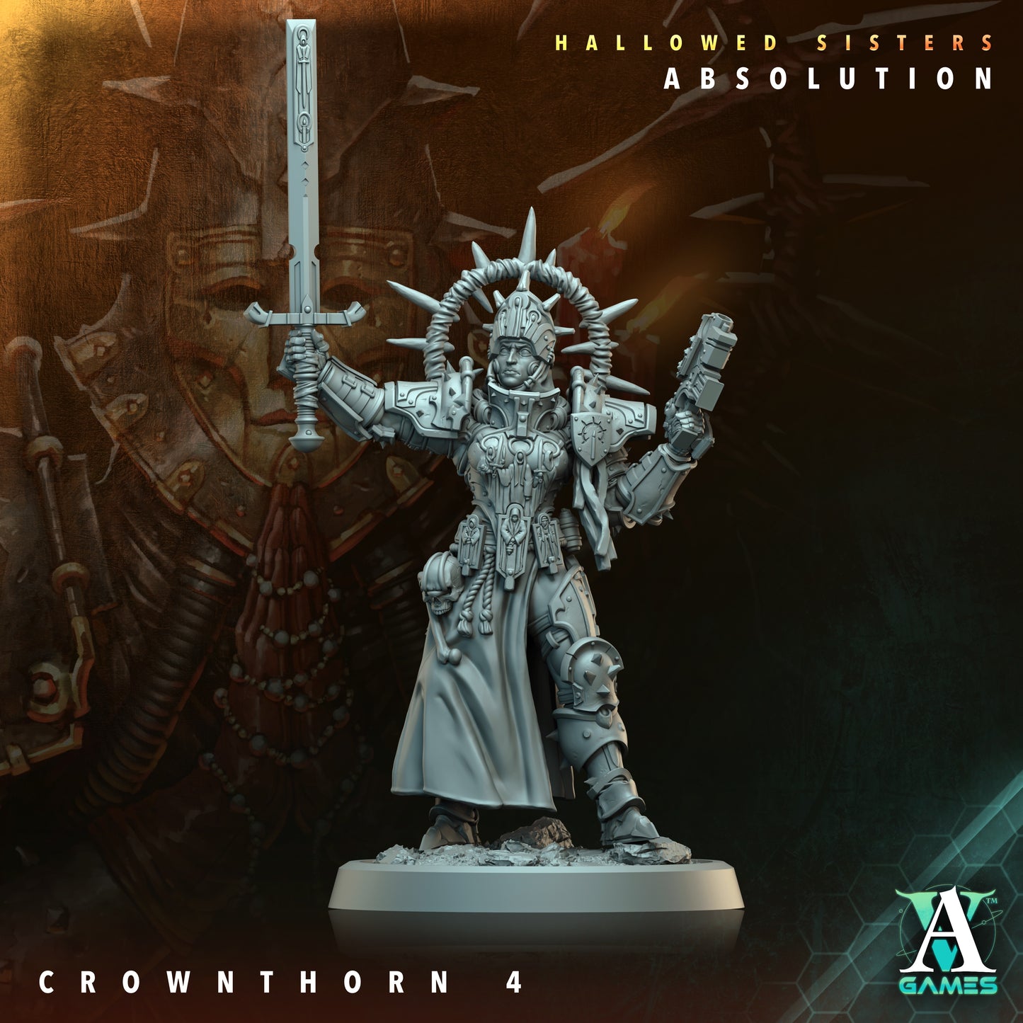 Hallowed Sisters Absolution Crownthorn - Archvillian Games