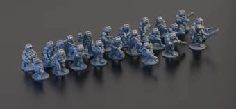 Esyrian Atmospheric Drop Troopers - 6mm/8mm Epic - Wakes Emporium