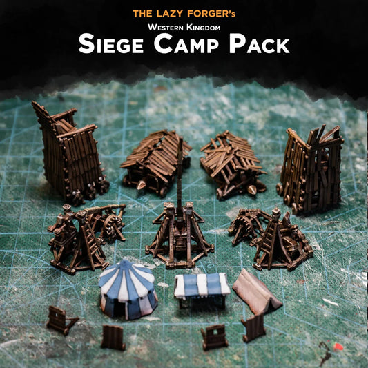 Siege Camp Pack - 10mm Terrain Set