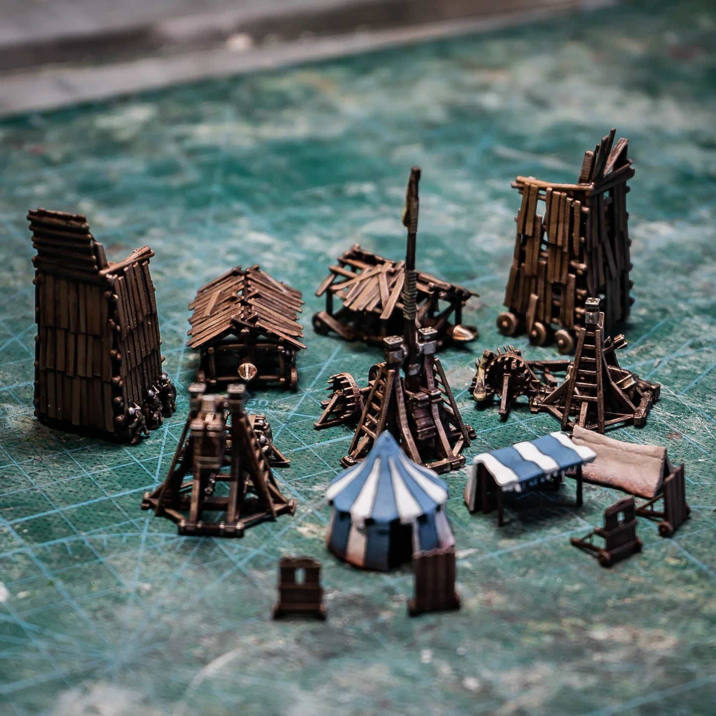 Siege Camp Pack - 10mm Terrain Set