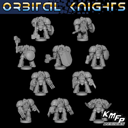 Space Knights Heavy Armour Assault - 6mm/8mm