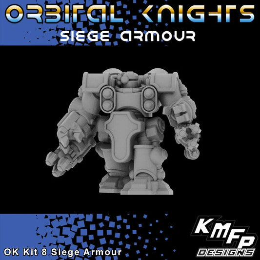 Space Knights Siege Armour  - 6mm/8mm