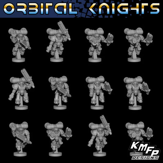 Space Knights Assault squad v1 - 6mm/8mm