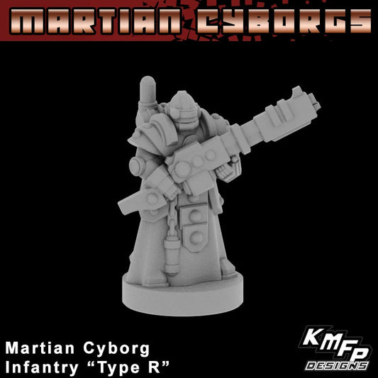 Mars Cyborgs Infantry Type R - 6mm/8mm