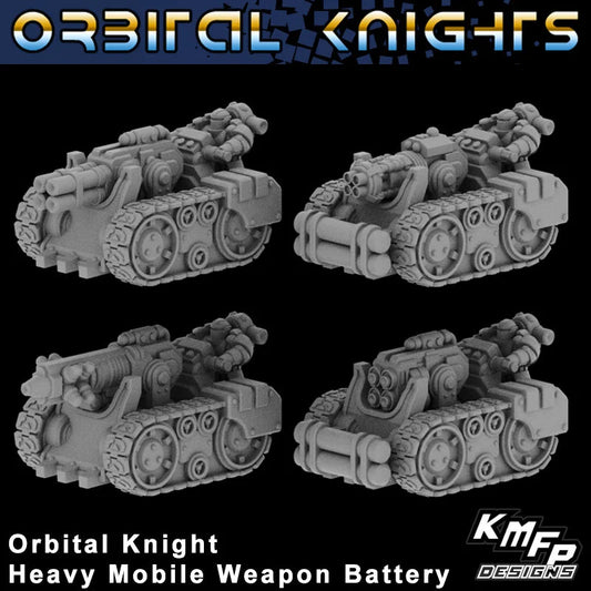 Space Knights Heavy Mobile Weapon Battery - 6mm/8mm