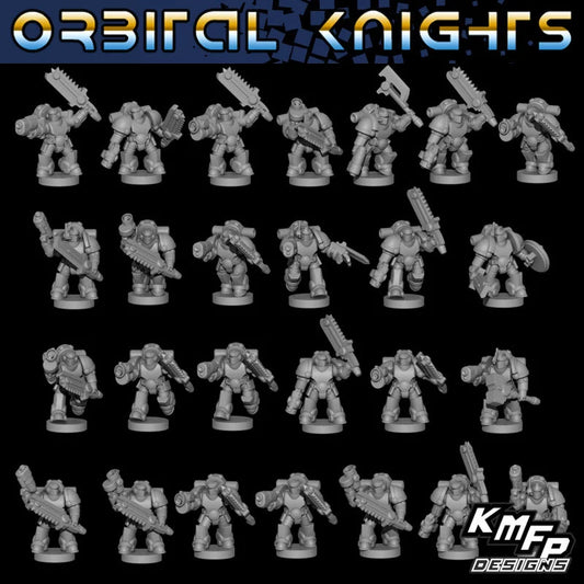 Space Knights Close Assault Troops - 6mm/8mm