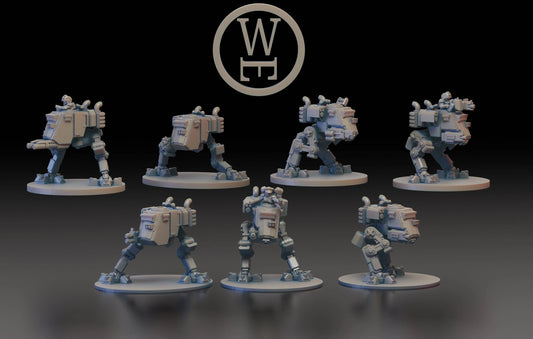 Esyrian Atmospheric Drop Troopers Scout Walkers - 6mm/8mm Epic - Wakes Emporium