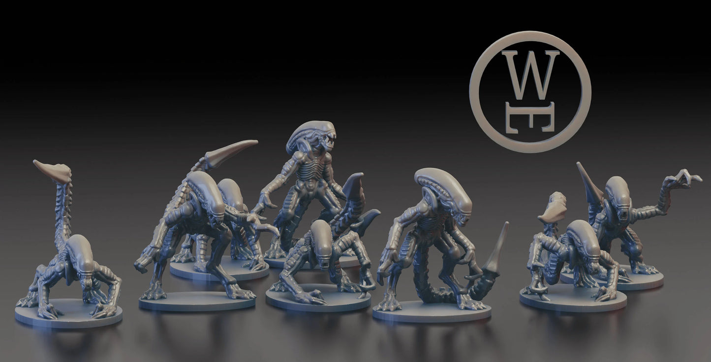 Xeno's X02 Warriors - 6mm/8mm Epic - Wakes Emporium