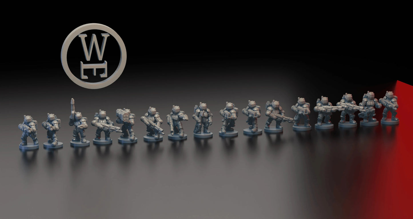 AETA Marines - 6mm/8mm Epic - Wakes Emporium