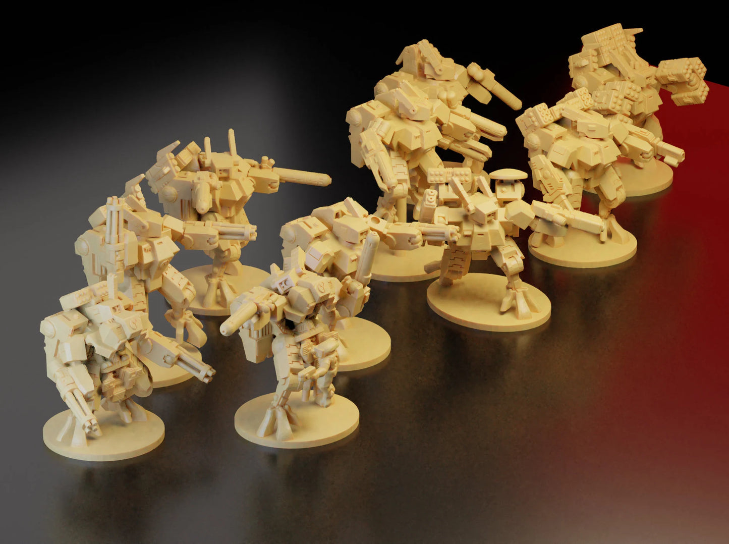 Satotta Infantry Mech Assault Suits - 6mm/8mm Epic - Wakes Emporium