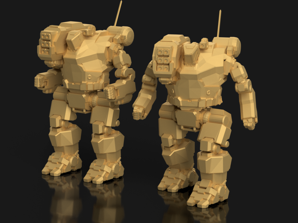 Hunchback HBK-4P - Alternate Battletech Model