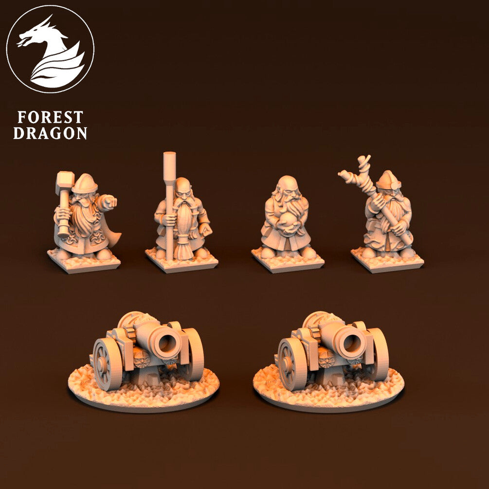 Dwarf Army - 10mm - By Forest Dragon