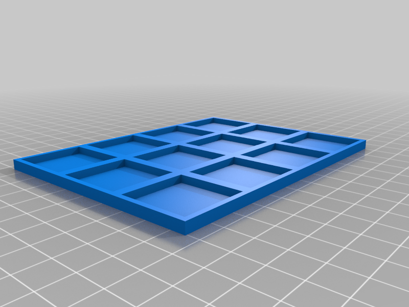 25mm To 30mm Square Base Conversion Movement Trays – Warhammer Fantasy, Prince Of Prints