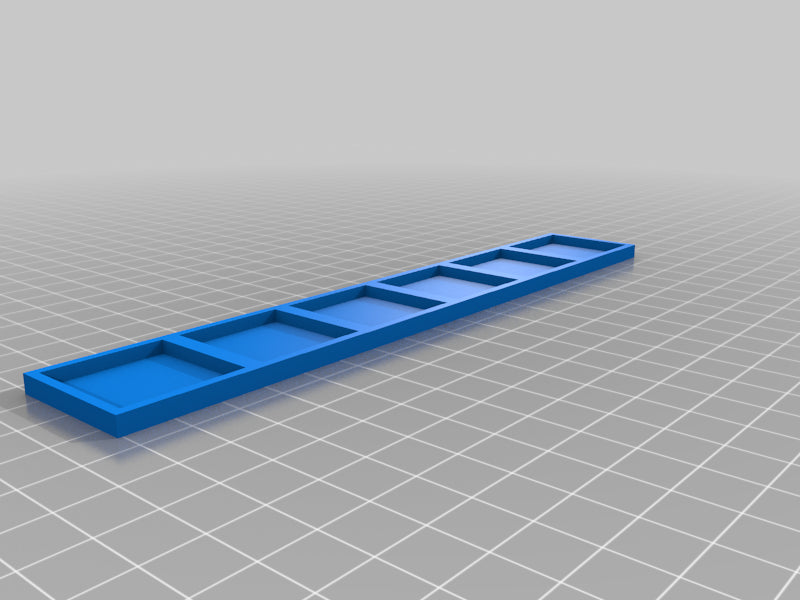 25mm Square To 30mm Square Base Conversion Movement Trays - Warhammer Old World Trays