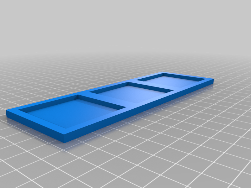 40mm Square To 50mm Square Base Conversion Movement Trays - Warhammer Old World Trays