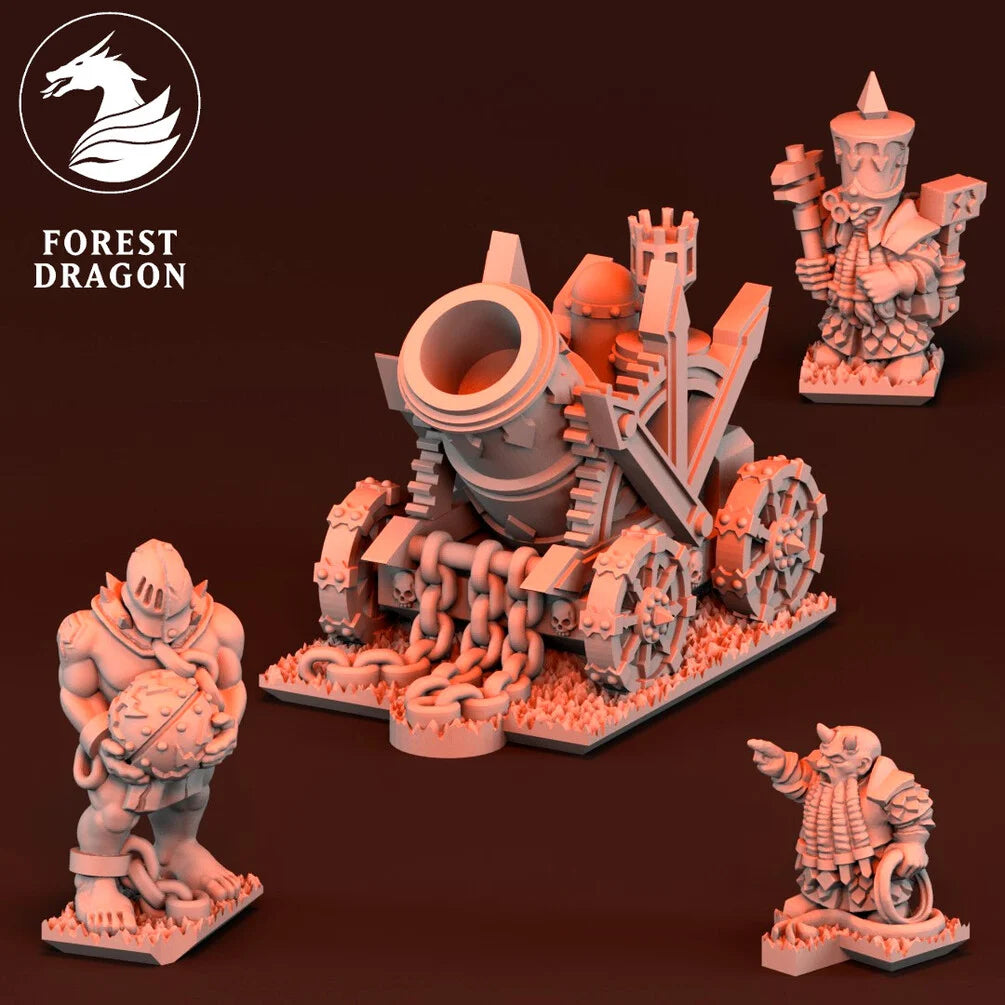 Dwarf Demonsmith Army - 10mm - By Forest Dragon