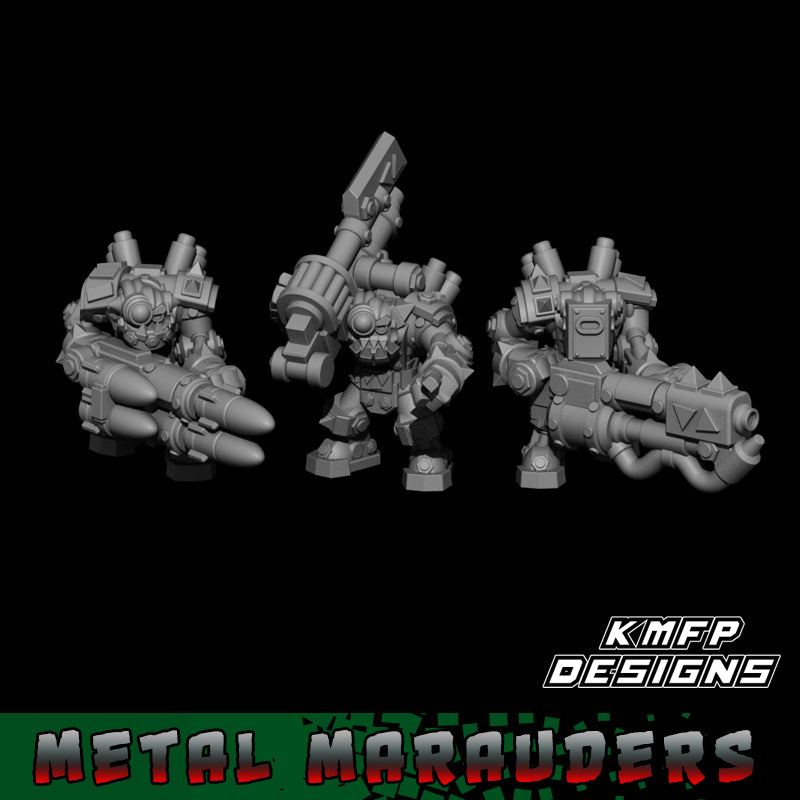 Metal Marauders Heavies - 6mm/8mm